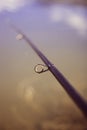 fishing rod, fishing line Royalty Free Stock Photo