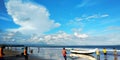 Fishing salt beach batukaras Indonesia tradisional fishing