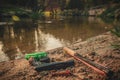 Fishing set tenkara Royalty Free Stock Photo