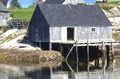 Fishing shacks, Peggy's Cove, Nova Scotia