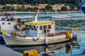 Fishing ship in the dock Royalty Free Stock Photo