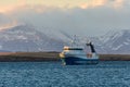 Fishing ship in Iceland Royalty Free Stock Photo