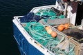 Fishing ship nets Royalty Free Stock Photo