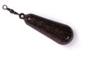 Fishing sinker. (Clipping path) Royalty Free Stock Photo