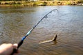 Fishing sport background
