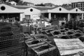 Fishing Supplies in Ribadesella, Asturias Royalty Free Stock Photo