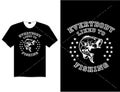 Fishing t shirt design for fish lovers. Royalty Free Stock Photo