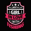 Fishing t shirts design,Vector graphic, typographic poster or t-shirt. Royalty Free Stock Photo