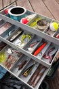 Fishing Tackle Box Royalty Free Stock Photo