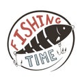 Fishing time. Royalty Free Stock Photo