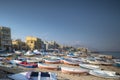 Fishing town of Aspra in sicily