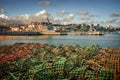 Fishing Traps in Cascais Royalty Free Stock Photo