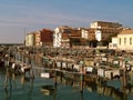 Fishing traps in Chioggia Royalty Free Stock Photo