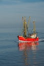 Fishing trawler, North Sea, Germany Royalty Free Stock Photo