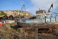 Fishing trawler wreck Hastings