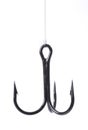 fishing triplet hook Royalty Free Stock Photo