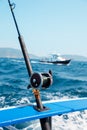 Fishing trolling tuna in the Andaman Sea Royalty Free Stock Photo
