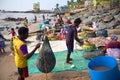 Fishing at Uttan Beach