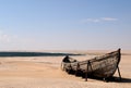 A fishing vessel at Meob Bay Royalty Free Stock Photo