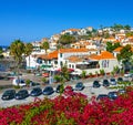 Fishing village Camara de Lobos, Madeira, Portugal. Royalty Free Stock Photo