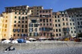 The fishing village of Camogli, Gulf of Paradise, Portofino National Park, Genova, Liguria, Italy Royalty Free Stock Photo