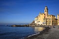 The fishing village of Camogli, Gulf of Paradise, Portofino National Park, Genova, Liguria, Italy Royalty Free Stock Photo