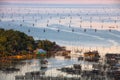 Fishing village at Crab Island, selangor Malaysia