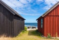 Fishing village on FÃÂ¥rÃÂ¶ island, Sweden