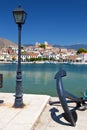 Fishing village of Galaxidi in Greece Royalty Free Stock Photo