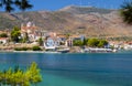 Fishing village of Galaxidi in Greece Royalty Free Stock Photo