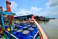 Fishing Village at Hutan Melintang, Perak, Malaysia.