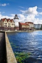 Fishing Village. Kaliningrad (until 1946 Koenigsberg), Russia