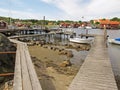 Fishing village, Kosterhavet Royalty Free Stock Photo