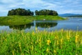 Fishing village in Lam Nam Nan National Park, Nan province, Thai Royalty Free Stock Photo