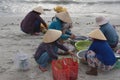 The fishing village, life fishermen in the fishing village about people, women, kid, seafood...of the traditional fishing part 21