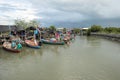 The fishing village local Thailand