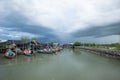 The fishing village local Thailand