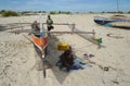 Fishing village in Madagascar