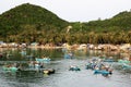 Fishing village on Nam Du island in Mekong Delta, Vietnam