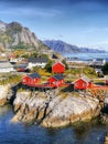 Fishing Village Norway Royalty Free Stock Photo