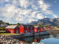 Lofoten Red Wooden Holiday Huts Norway