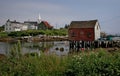 Fishing village,nova scotia Royalty Free Stock Photo