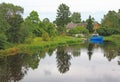 Fishing Village, Peipsi, Estonia Royalty Free Stock Photo