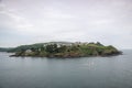 Fishing Village of Polruan Cornwall England Royalty Free Stock Photo