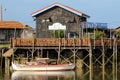 Fishing village of the port of Larros