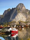 Fishing Village Reine Lofoten Norway Royalty Free Stock Photo