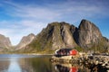 Fishing Village Reine Lofoten Norway Royalty Free Stock Photo