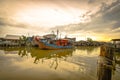 Fishing Village, Sekincha, Selangor Malaysia.