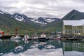 Fishing village SiglufjÃÂ¶rÃÂ°ur Royalty Free Stock Photo