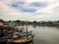 Fishing village in thailand